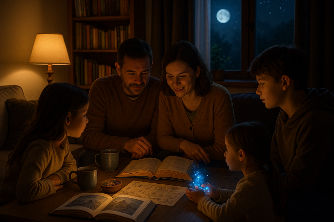 Cum susții un club de lectură pe teme fantasy în familie