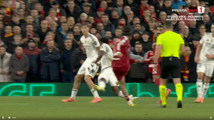 Hotărârea lui Istvan Kovacs din meciul Liverpool - Real Madrid va circula global » Verdictul expertului pentru GSP + i-a uimit pe englezi