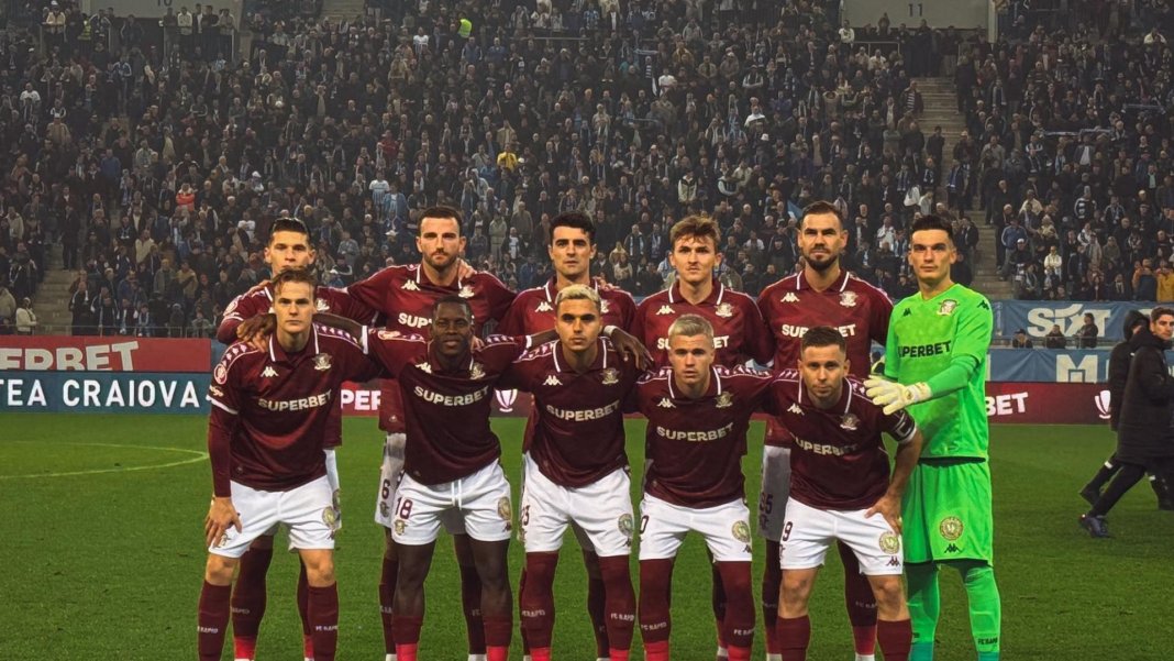 Incidente între fani la partida Rapidului: patru indivizi evacuați, doi sancționați cu amendă