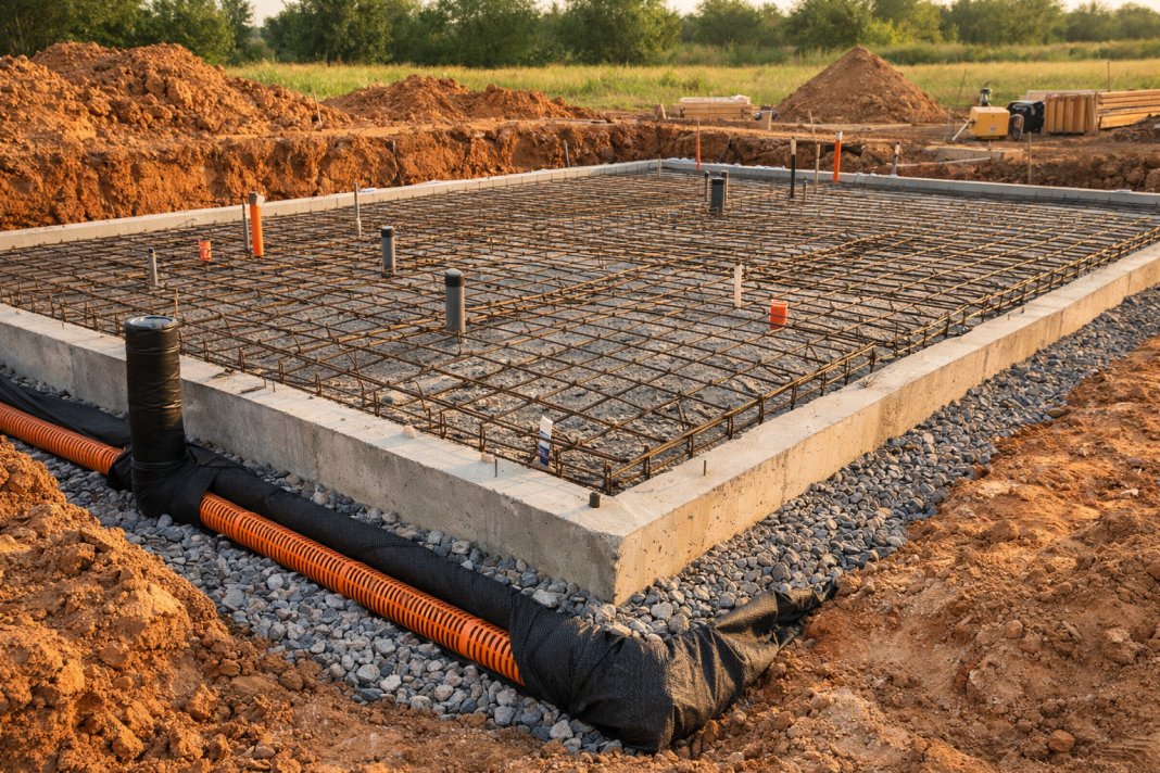 Cum funcționează fundația flotantă pe teren argilos?