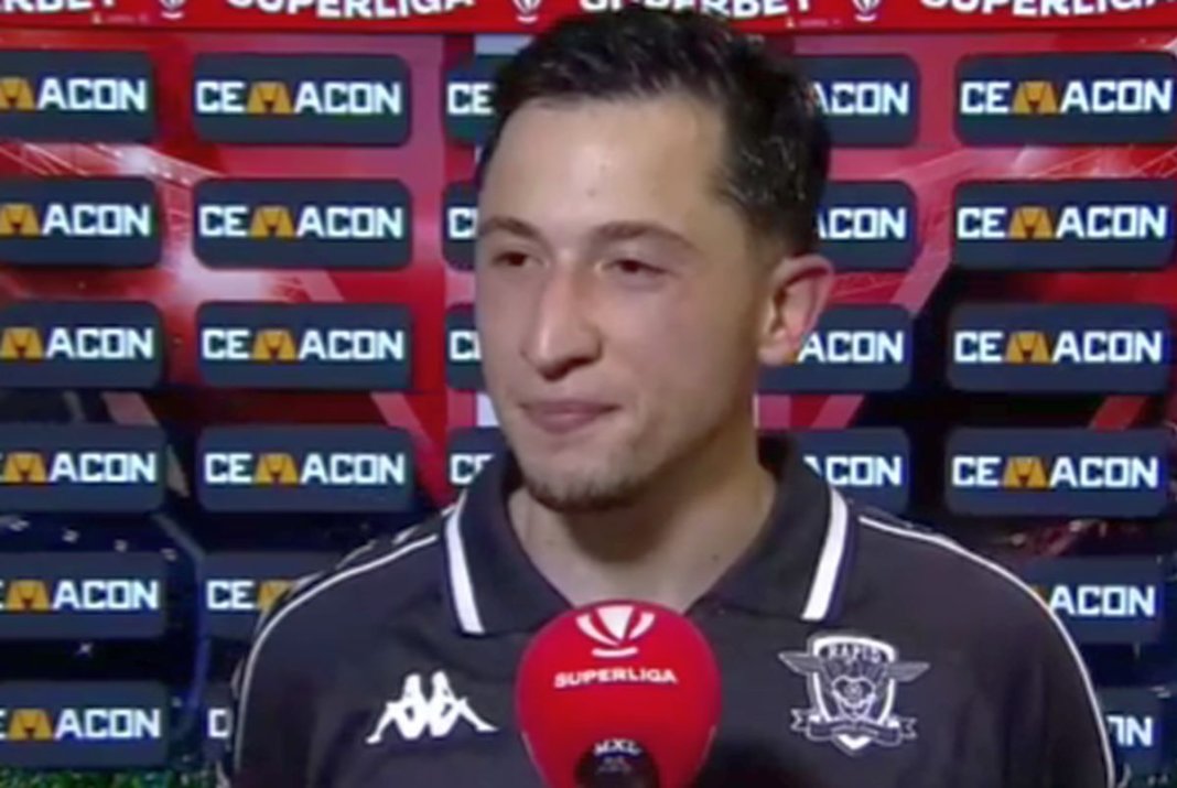 Moruțan a jucat 30 de minute în Superliga și a fost desemnat jucătorul meciului: „Titlul? Cu siguranță este realizabil. Visez să îmbunătățesc continuu jocul meu.”