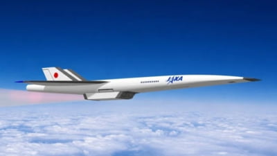 Japonia dezvoltă o aeronavă hipersonică pentru pasageri capabilă să atingă de două ori viteza...