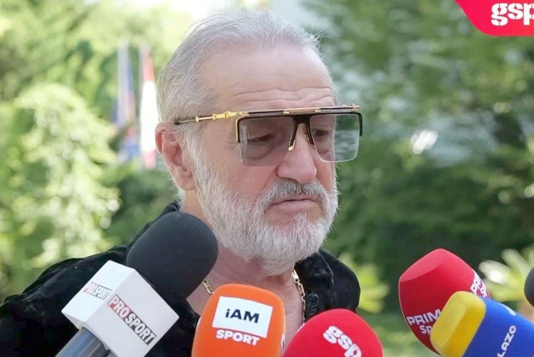 Gigi Becali a reacționat vehement după meciul pierdut cu CFR Cluj: „Îmi propusesem să-i fac lui Tănase ceva! Nu va mai juca niciodată la mijloc!”