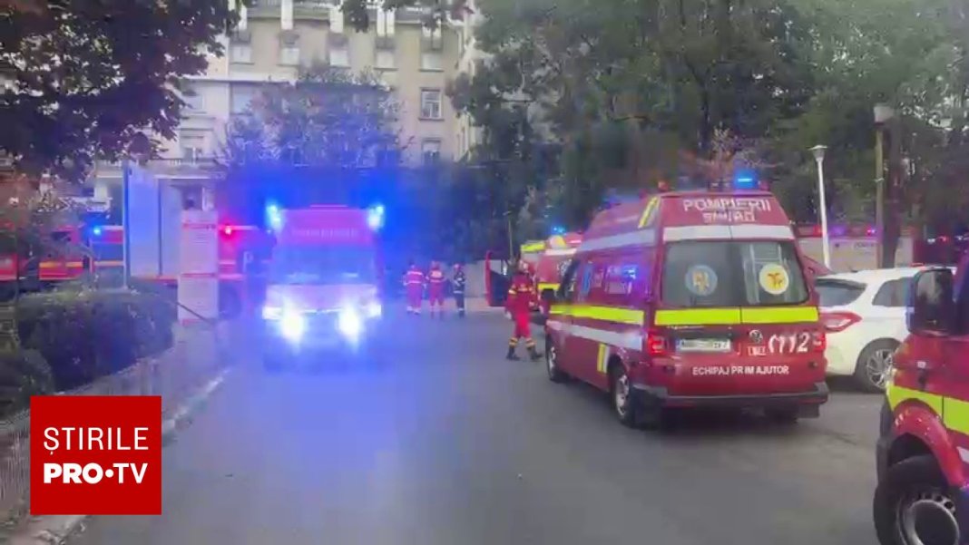 Incendiu la Institutul Clinic Fundeni din București: 37 de pacienți au fost evacuați rapid